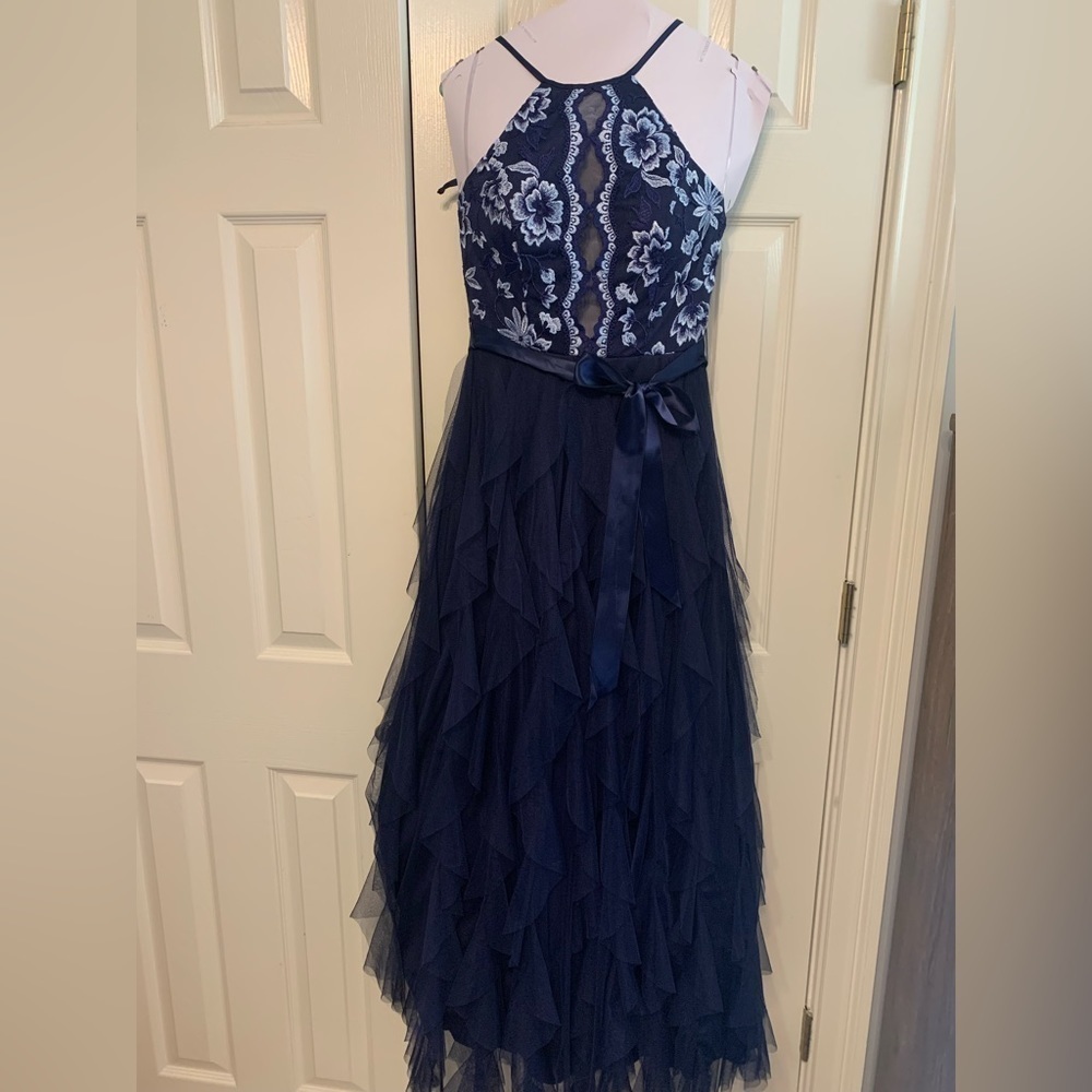 Teeze Me Juniors Embroidered Dress